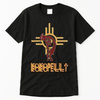 Native American Kokopelli Flute Player Sun Symbol Tall T-Shirt
