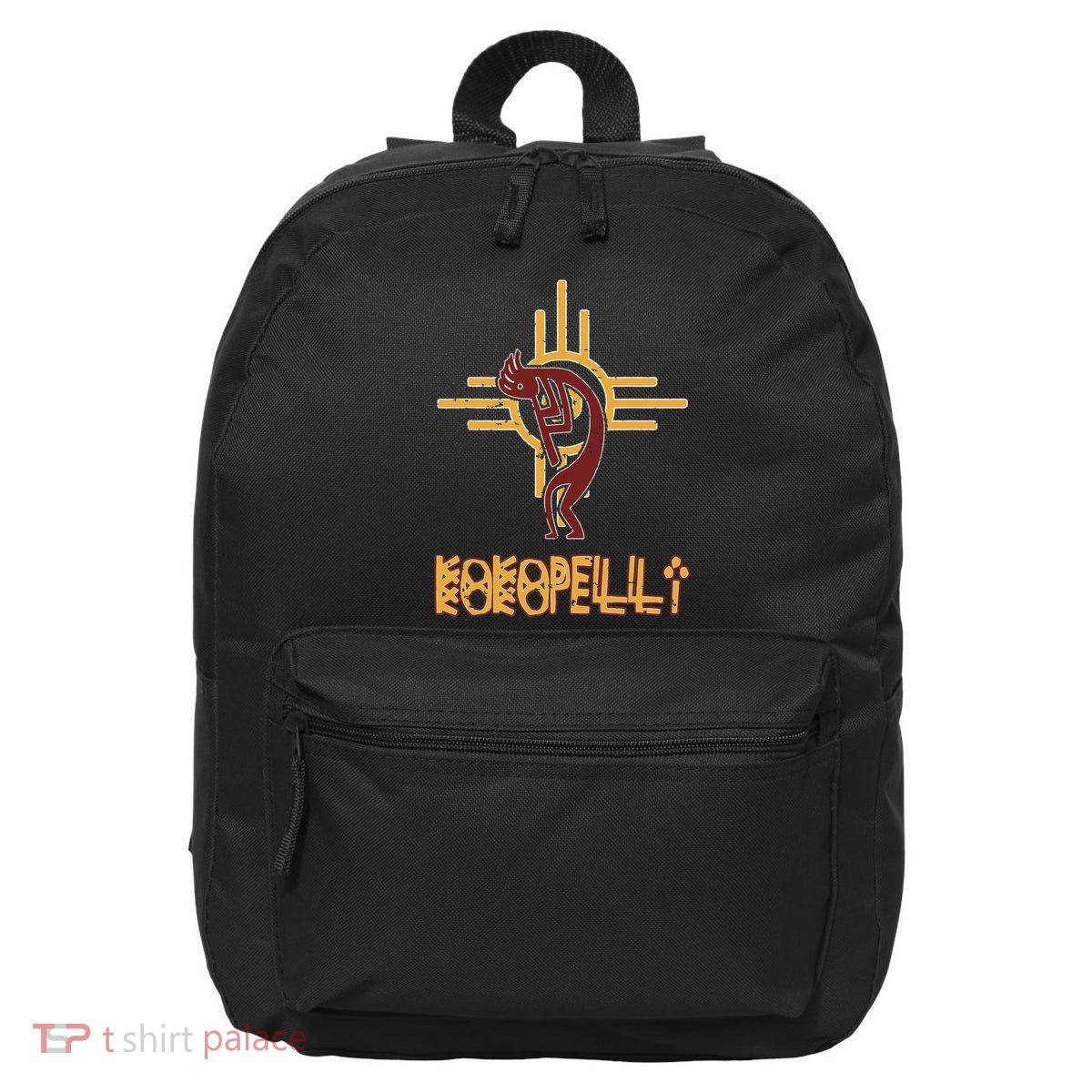 Native American Kokopelli Flute Player Sun Symbol 16 in Basic Backpack