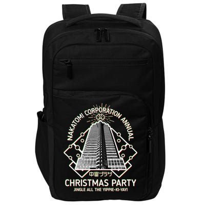 Nakatomi Corporation Annual Christmas Party Impact Tech Backpack