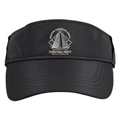 Nakatomi Corporation Annual Christmas Party Adult Drive Performance Visor