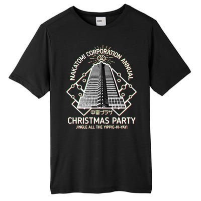 Nakatomi Corporation Annual Christmas Party Tall Fusion ChromaSoft Performance T-Shirt