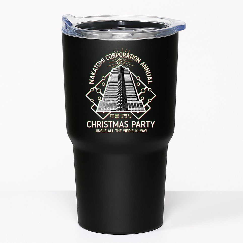 Nakatomi Corporation Annual Christmas Party Tumbler