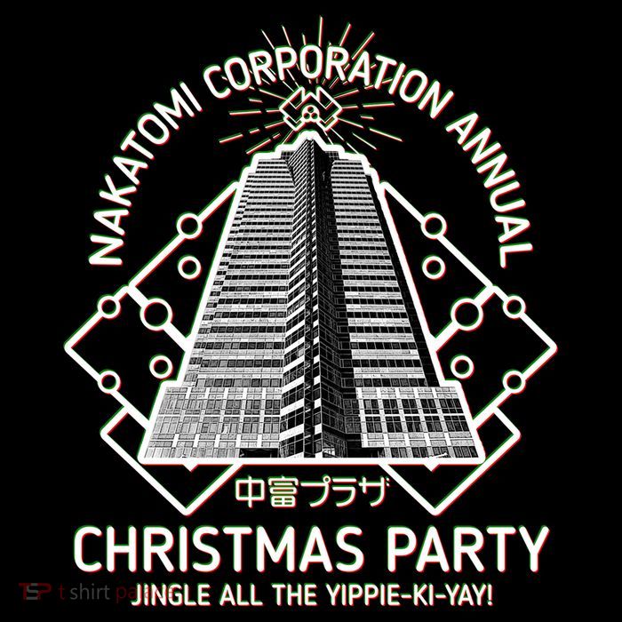 Nakatomi Corporation Annual Christmas Party Baby Bodysuit