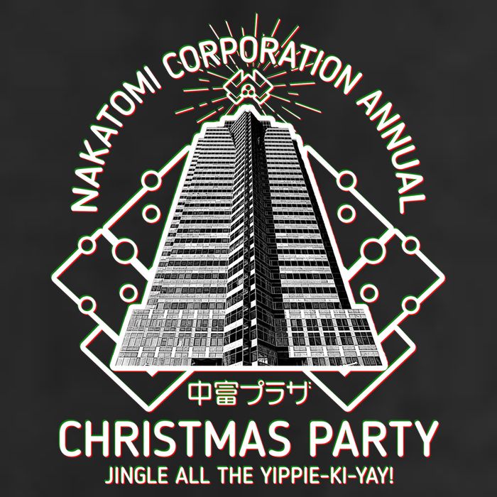 Nakatomi Corporation Annual Christmas Party Golf Towel