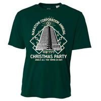 Nakatomi Corporation Annual Christmas Party Cooling Performance Crew T-Shirt