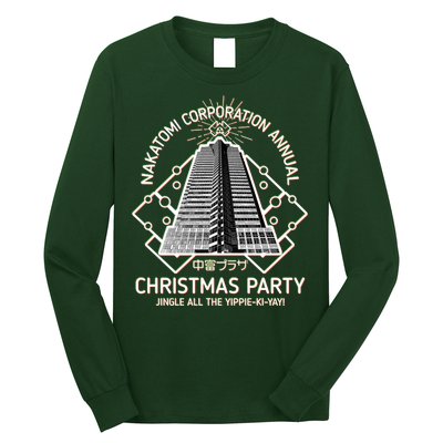 Nakatomi Corporation Annual Christmas Party Long Sleeve Shirt