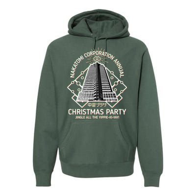 Nakatomi Corporation Annual Christmas Party Premium Hoodie