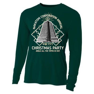 Nakatomi Corporation Annual Christmas Party Cooling Performance Long Sleeve Crew