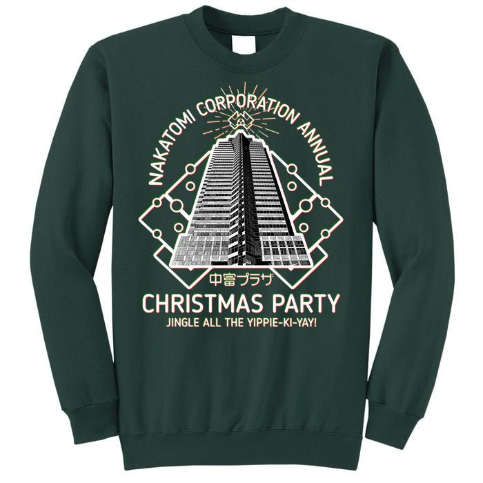 Nakatomi Corporation Annual Christmas Party Tall Sweatshirt