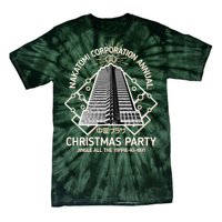 Nakatomi Corporation Annual Christmas Party Tie-Dye T-Shirt