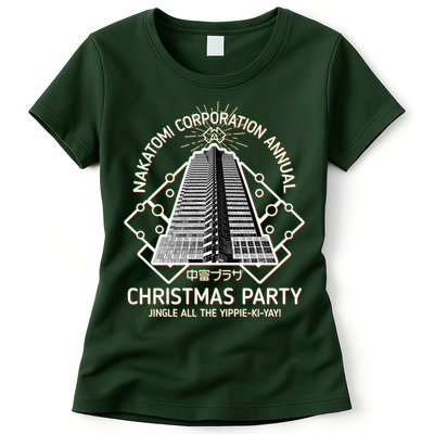 Nakatomi Corporation Annual Christmas Party Womens T-Shirt
