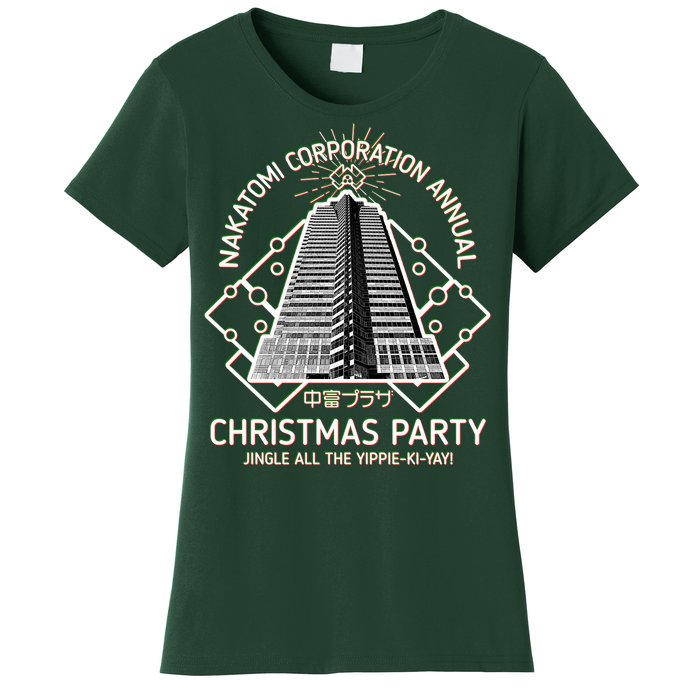 Nakatomi Corporation Annual Christmas Party Women's T-Shirt