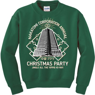 Nakatomi Corporation Annual Christmas Party Kids Sweatshirt