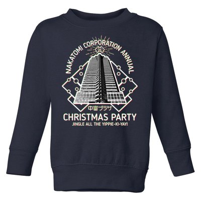 Nakatomi Corporation Annual Christmas Party Toddler Sweatshirt