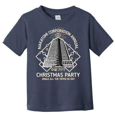 Nakatomi Corporation Annual Christmas Party Toddler T-Shirt