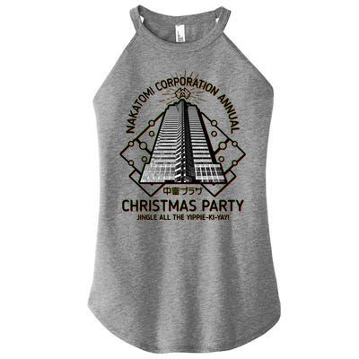 Nakatomi Corporation Annual Christmas Party Women's Perfect Tri Rocker Tank