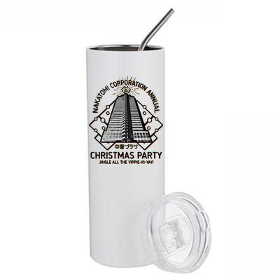 Nakatomi Corporation Annual Christmas Party Stainless Steel Tumbler