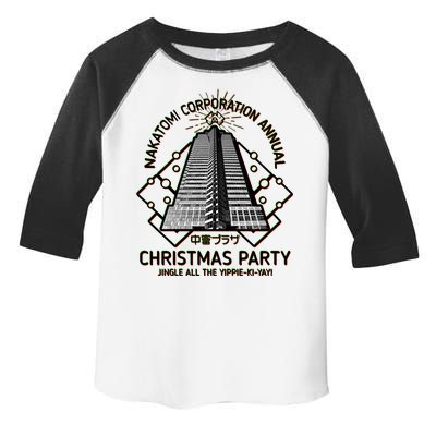 Nakatomi Corporation Annual Christmas Party Toddler Fine Jersey T-Shirt