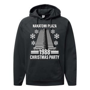 Nakatomi Plaza Christmas Party 1988 Performance Fleece Hoodie