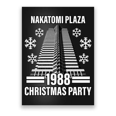 Nakatomi Plaza Christmas Party 1988 Poster