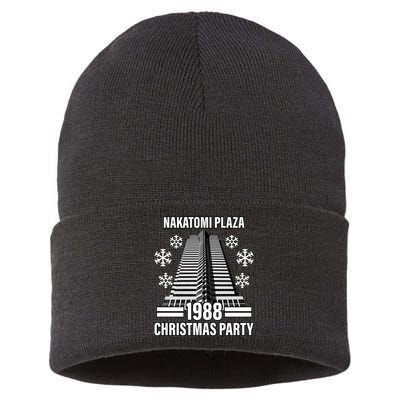 Nakatomi Plaza Christmas Party 1988 Sustainable Knit Beanie