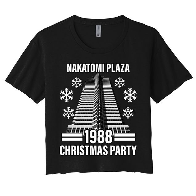 Nakatomi Plaza Christmas Party 1988 Crop Top