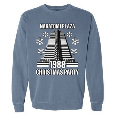 Nakatomi Plaza Christmas Party 1988 Garment-Dyed Sweatshirt