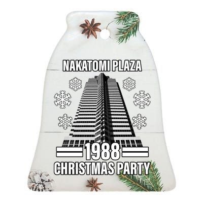 Nakatomi Plaza Christmas Party 1988 Ceramic Bell Ornament