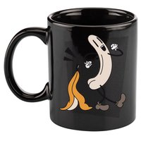 Naked Banana Retro Cartoon 11oz C Handle Ceramic Mug