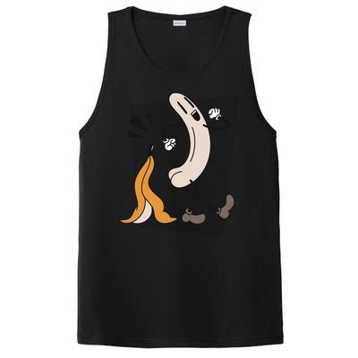 Naked Banana Retro Cartoon PosiCharge Competitor Tank