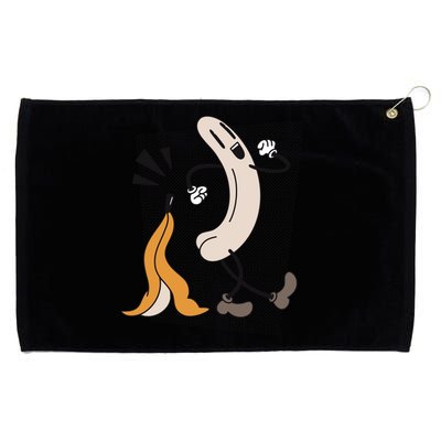 Naked Banana Retro Cartoon Grommeted Golf Towel