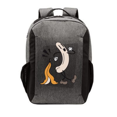 Naked Banana Retro Cartoon Vector Backpack