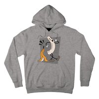 Naked Banana Retro Cartoon Hoodie