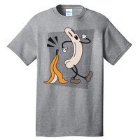 Naked Banana Retro Cartoon Tall T-Shirt