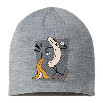 Naked Banana Retro Cartoon Sustainable Beanie