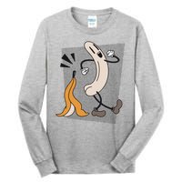 Naked Banana Retro Cartoon Tall Long Sleeve T-Shirt