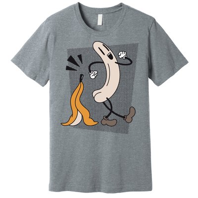 Naked Banana Retro Cartoon Premium T-Shirt