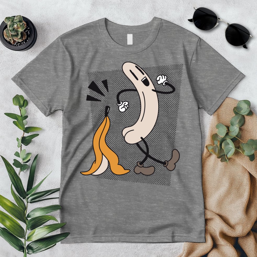 Naked Banana Retro Cartoon Premium T-Shirt