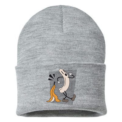 Naked Banana Retro Cartoon Sustainable Knit Beanie