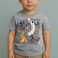Naked Banana Retro Cartoon Toddler T-Shirt