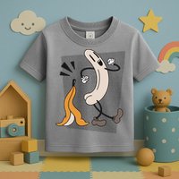 Naked Banana Retro Cartoon Toddler T-Shirt