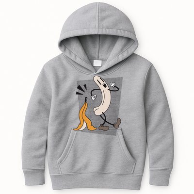 Naked Banana Retro Cartoon Kids Hoodie