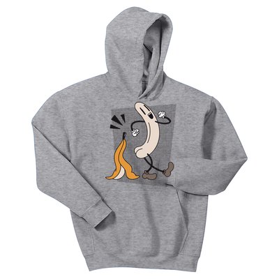 Naked Banana Retro Cartoon Kids Hoodie