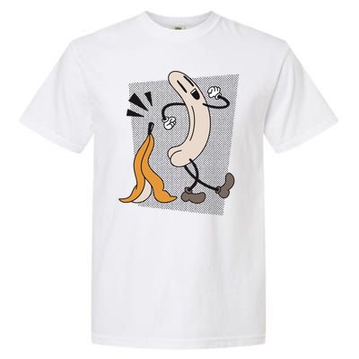 Naked Banana Retro Cartoon Garment-Dyed Heavyweight T-Shirt