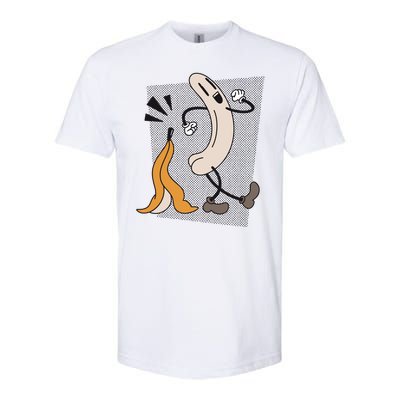 Naked Banana Retro Cartoon Softstyle® CVC T-Shirt