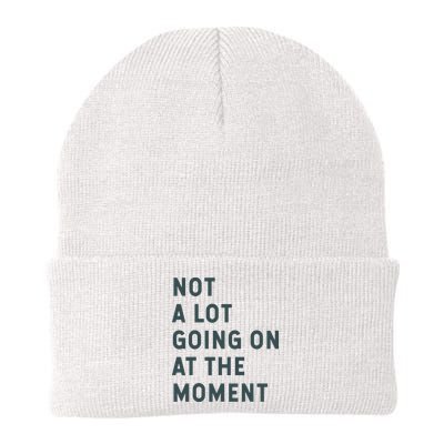 Not A Lot Going On At The Moment Humor Beanie