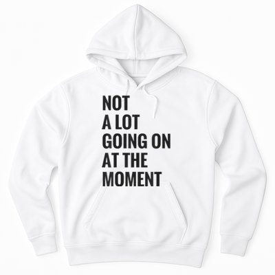 Not A Lot Going On At The Moment Hoodie