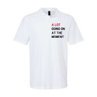 Not A Lot Going On At The Moment Humor Softstyle Adult Sport Polo