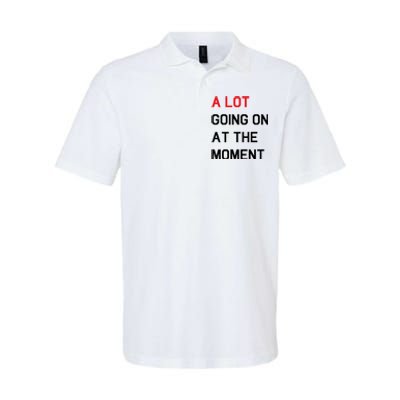 Not A Lot Going On At The Moment Humor Softstyle Adult Sport Polo