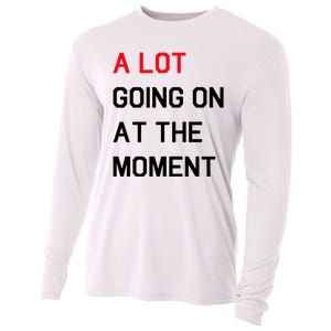 Not A Lot Going On At The Moment Humor Cooling Performance Long Sleeve Crew